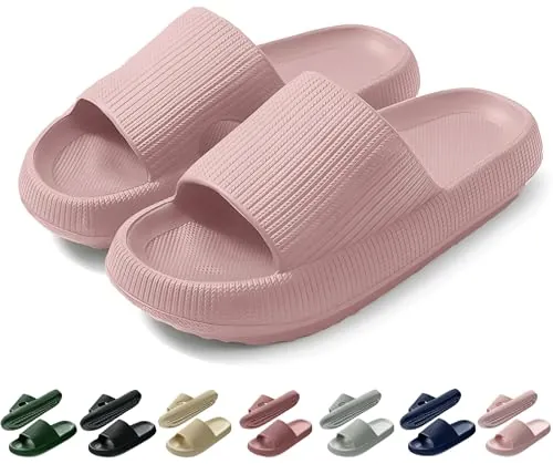 Coswind Chanclas Mujer Hombre Verano Suave Cozy Slides de Playa y Piscina