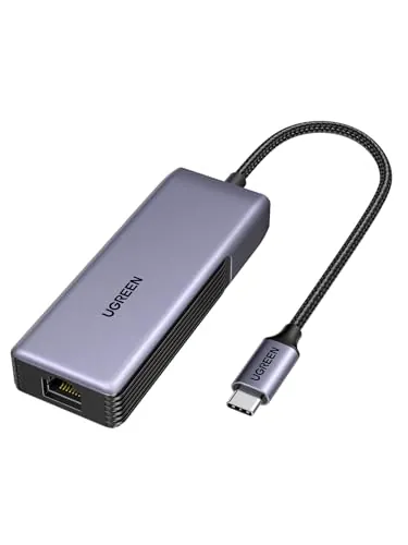 UGREEN Adaptador Red USB-C Ethernet RJ45 5 Gigabit Thunderbolt C 3.2 Gen 2