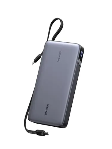 UGREEN Nexode 165W Power Bank 25000mAh Batería Externa Carga Rápida PD 140W
