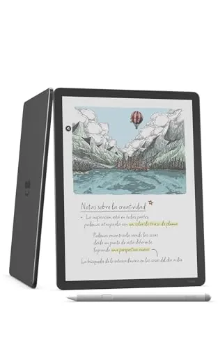 Amazon Kindle Scribe Colorsoft (última gen.): fino, ligero y rápido, con pantalla a color de 11" similar al papel y luz frontal; escribe en cuadernos integrados, documentos y libros (64 GB, grafito)