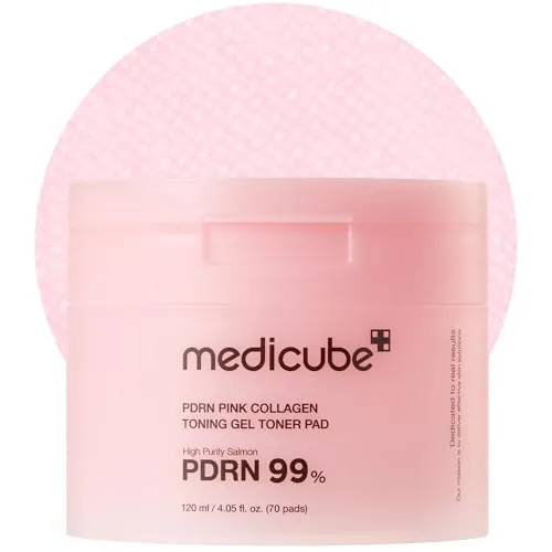 medicube Toner Pads Salmon DNA PDRN Pink Collagen Jelly Pad