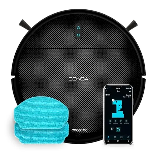 Cecotec Robot Aspirador Navegación Giroscópica 3000Pa Conga M10 X-Treme Neo