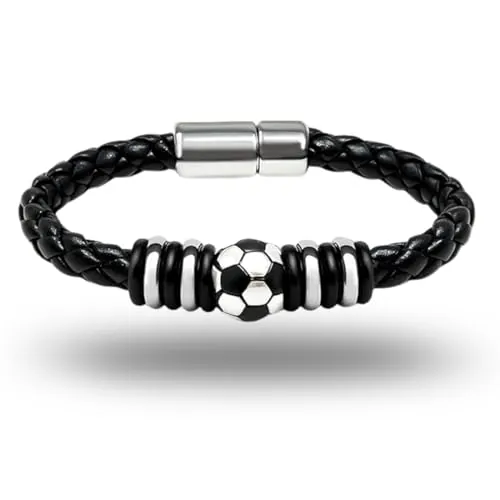 Pulsera de fútbol DWFEYOI para niño, ideas de regalo para niños de 8 a 14 años, regalos de cumpleaños de Navidad