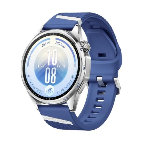 HUAWEI Watch GT 7 46mm Smartwatch, GPS, iOS, hasta 21 Días Autonomía, Azul