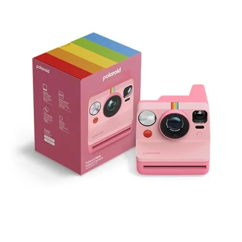 Polaroid – Now Generation 3 – Cámara Instantánea – Rosa (9197)