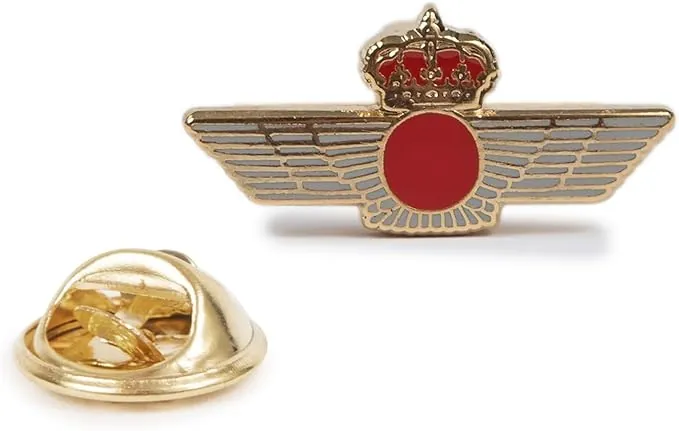 Pin de Traje Emblema Ejército Español del Aire | Pines Originales para Regalar | para Camisas, Chaquetas, Jerséis o Mochila | Detalles Divertidos