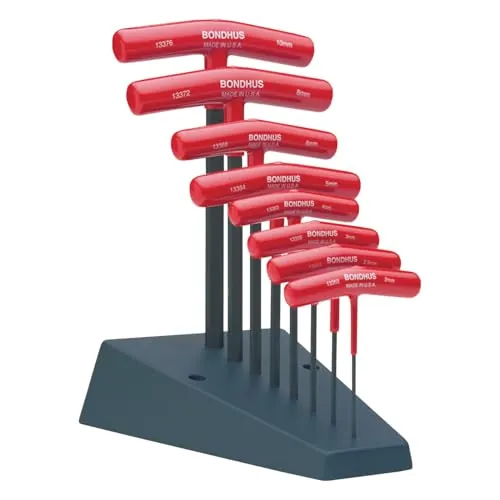 Bondhus. Juego de 8 llaves en T ProGuard hexagonales (2,0-10 mm.)