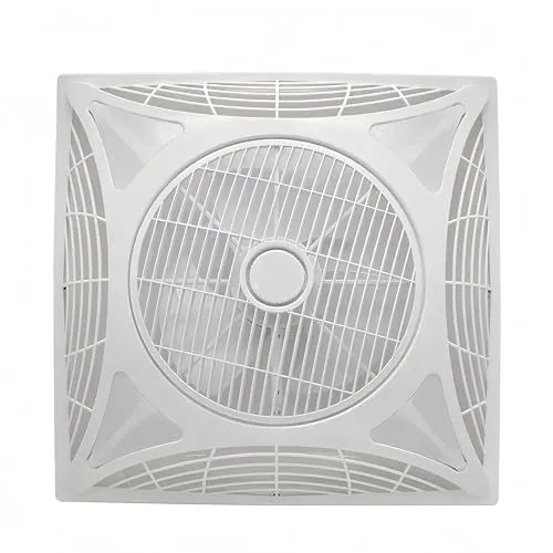 LEDUNI Ventilador de Techo 60X60 84W 6000k Motor AC + Control Remoto