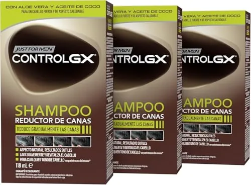 Just For Men Control GX Champu Anticanas (3 Pack)
