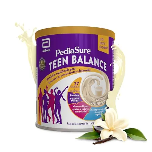 PediaSure Teen Balance Vainilla 400 g, Nutrición equilibrada Adolescentes