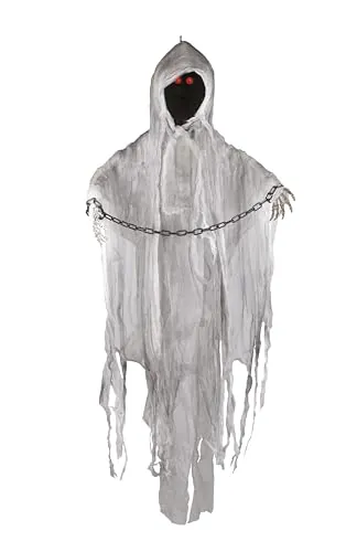 P'tit Clown Spectre – Colgante – Animado, Sonido, Luminoso – 120 cm