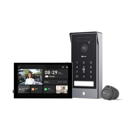 EZVIZ HP7 Pro 4K Videoportero Timbre Video Sistema Intercomunicador