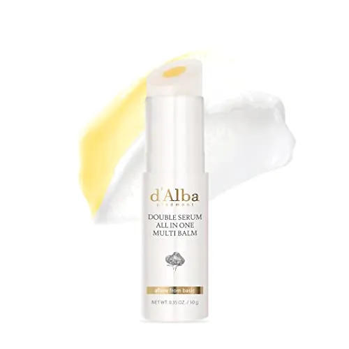 d'alba Doble Sérum Multi bálsamo con Trufas Blancas italianas, todo en uno, cuidado de la piel vegano, tratamiento 3 en 1, bálsamo para tratamiento de arrugas, skicare coreano