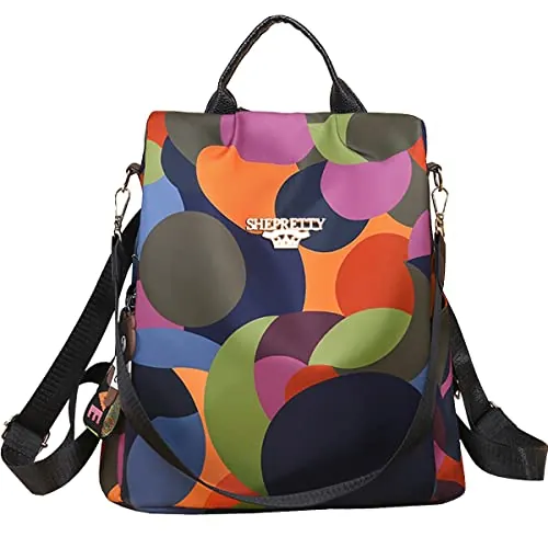 shepretty Mochila Antirrobo para Mujer,8864-F