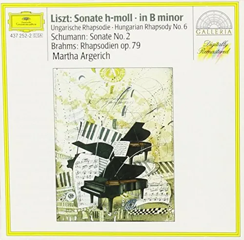 Liszt: Sonata in B minor; Hungarian Rhapsody / Schumann: Sonata No.2 / Brahms: Rhapsodies Op.79