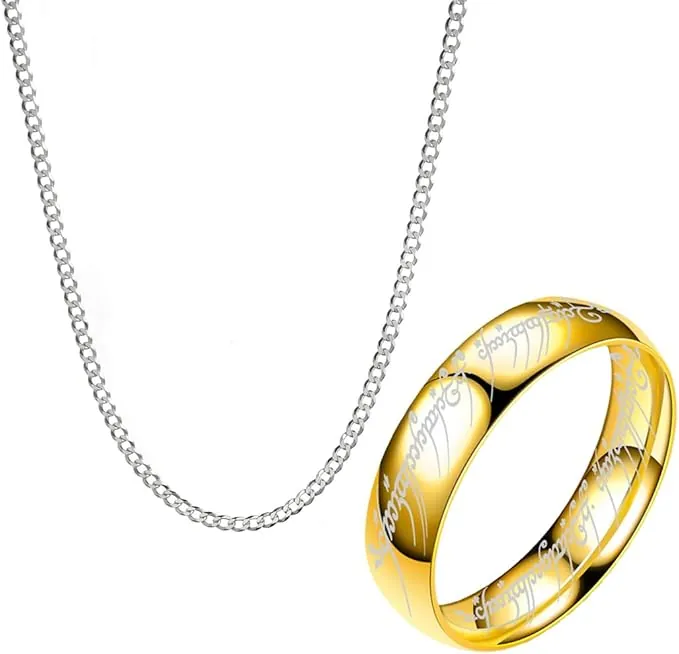 1 para anillo señor de los anillos,Anillo de tungsteno de 6MM Anillo sencillo en y tamaños a elegir55 cm