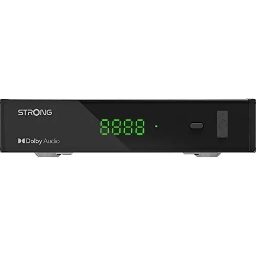 STRONG Terminal satélite STRONG MPEG-4 HD|DVB-S2|H 264|Grabador USB|Dolby|DISEqC 1,2|HDMI|Péritel|Ideal HOTBIRD, TURKSAT, NILESAT,