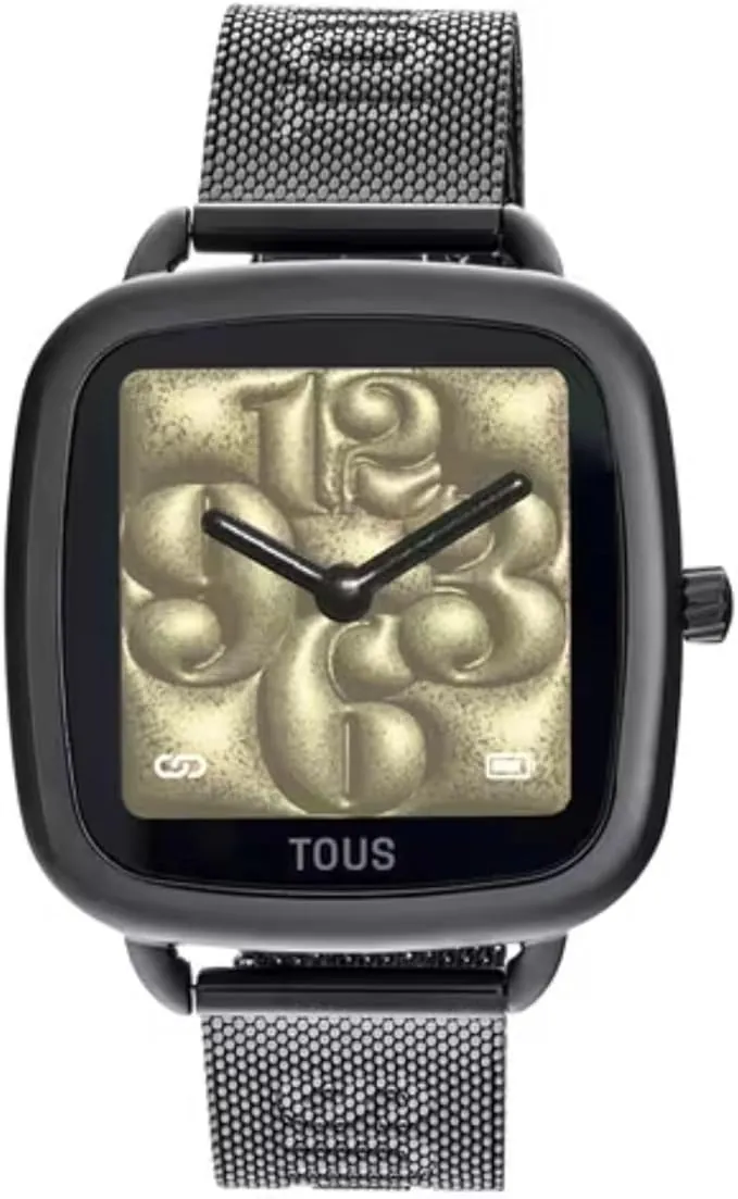 Tous Reloj Smartwatch 300358084 D-Connect Negro, Clásico