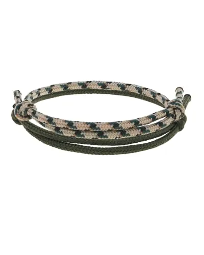 Made by Nami Pulsera de Cuerda Trenzada de 2 Piezas para Hombre y Mujer Juego de 2 Pulseras de Cuerda Náutica Impermeables y Ajustables (Set 3)