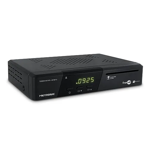 Metronic Terbox 441667 Terminal FRANSAT HD Noir (Importado)