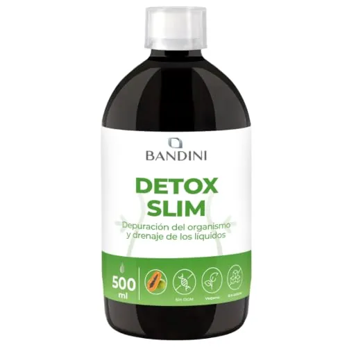Bandini® DETOX 500ml Líquido | Drenante, Digestivo, Antioxidante |