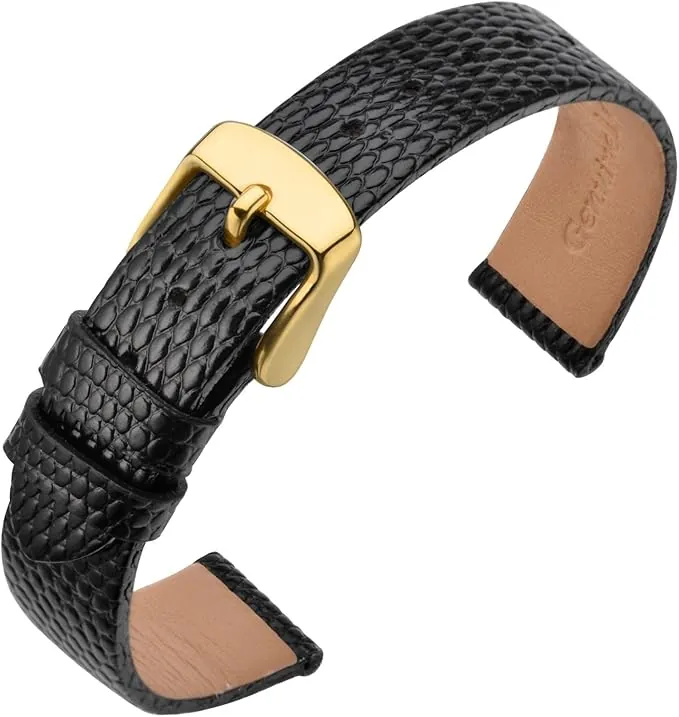 ANNEFIT Correa Reloj 10mm 12mm 13mm 14mm 15mm 16mm 18mm 20mm Mujer, Correas Repuesto de Suave Cuero de Becerro