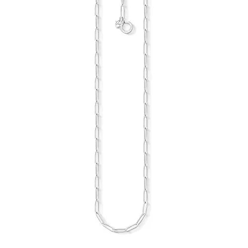 Thomas Sabo Collar de Mujer con Plata de Ley 925, 45 cm