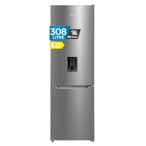 Comfee' 308L Frigorífico Combinado, No Frost, Dispensador de Agua en Puerta