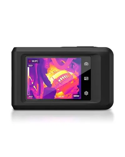 HIKMICRO Camara Termica Pocket2 con Visual de 8MP y Wi-Fi, IR 256x192
