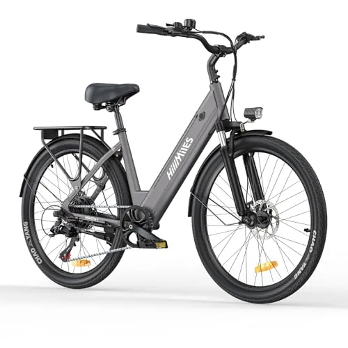 HillMiles Bicicleta Eléctrica para Adultos de 26 Pulgadas