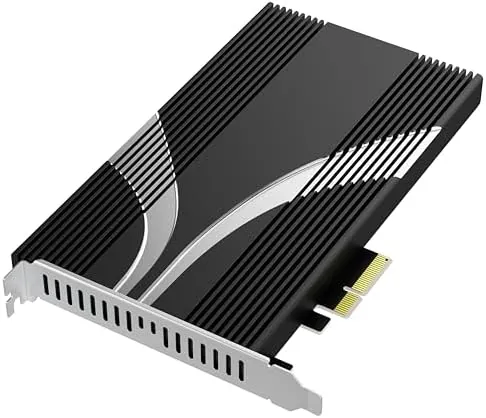 SABRENT Adaptador PCIE Express a 4 Unidades NVMe M.2 SSD a PCIe 3.0 x4 | Sin bifurcación | con Almohadilla térmica [EC-P3X4]