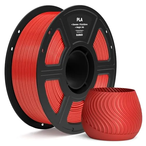 ELEGOO Filamento PLA 1.75 1KG Rojo