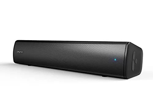 Creative Barra de Sonido Stage Air V2 Compact Under-Monitor USB para PC, con Bluetooth 5.3, Controlador Dual y radiador pasivo, hasta 6 Horas de Tiempo de reproducción, Compatible con Switch