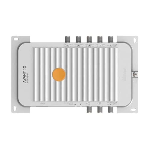 Central programable Avant 12 Pro Sat para terrestre/satélite, 32 filtros Digitales y programación automática/Avanzada Mediante ASuite (Bluetooth®)