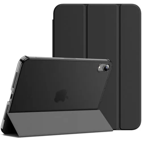 JETech Funda para iPad Mini A17 Pro/Mini 6, Negro