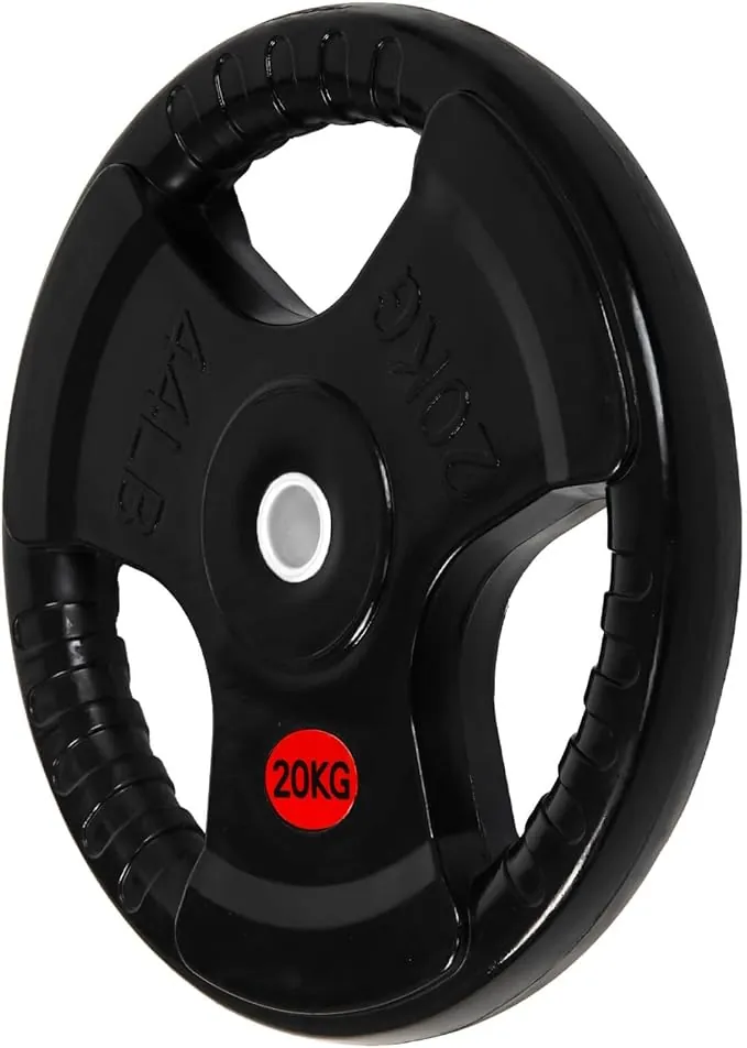 ALLinLIFE Discos Pesas, 2.5/5/7.5/10/15/20kg, Discos Mancuernas de Hierro Fundido Ø30/50mm, Antideslizante/Impermeable, Discos de Pesas Metálicas para Barras Olimpicos