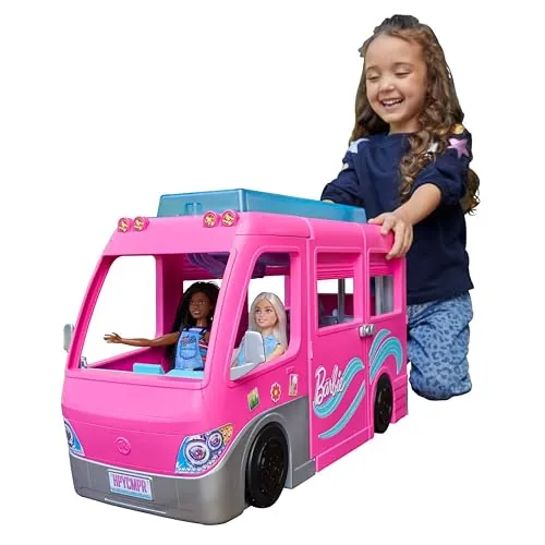 Barbie DreamCamper Set de Juego y Accesorios de Acampada