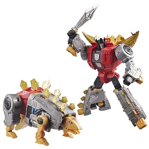 Transformers Studio Series, película, Dinobot Snarl, Figura Convertible Leader Class de 20 cm, Juguetes Robots para niños a Partir de 8 años