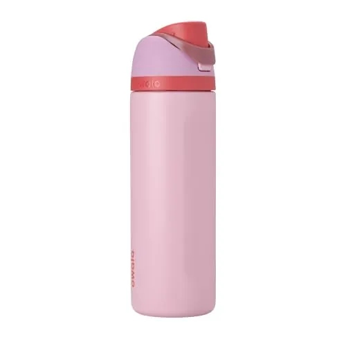 Owala FreeSip - Stainless Steel - 24-oz. - Pink (Angle Food Cake) (Amazon)