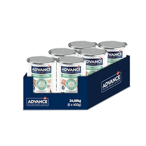 Advance Diets Comida Húmeda para Perros - Hypoallergenic con Pato - 6 latas x 400g