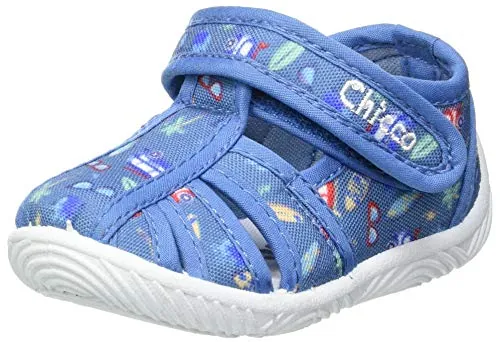 Chicco, Zapatillas de Estar por Casa para Niño, Zapatillas para Guardería y Casa, con Cómodo Cierre, Designed in Italy