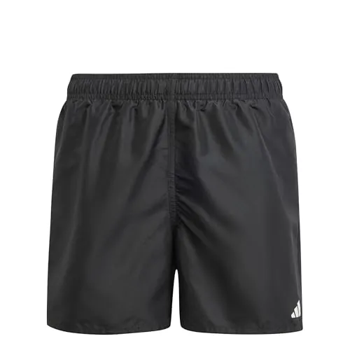 adidas Bambini e Ragazzi Swim Shorts Kids, Black/White, 11-12 Years