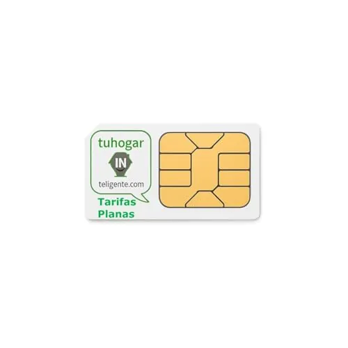 Tarjeta SIM Multiformato | Tarifa Plana | Datos y Llamadas Ilimitadas | para Móviles, Alarmas, Router, Cámaras, Relojes | SIN Permanencia | GSM-2G/3G/4G/5G | Llamadas | SMS | Datos