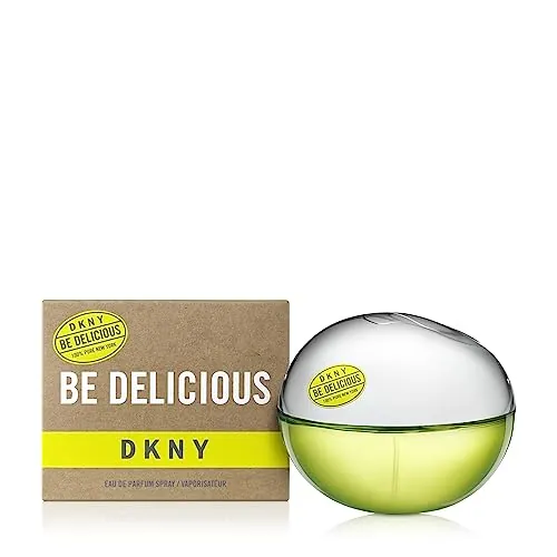 DKNY Be Delicious 100% Pure New York, Eau de Parfum para Mujer, Perfume Femenino, Fragancia Floral, Larga Duración, Donna Karan New York, 50 ml