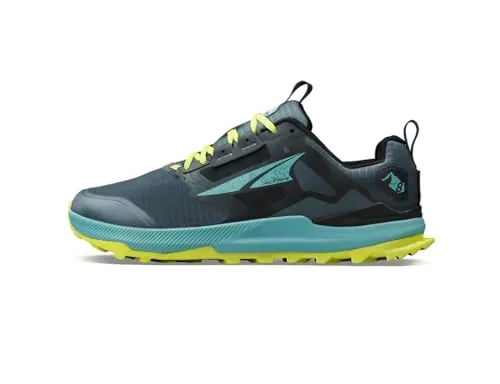 Altra Lone Peak 8, Zapatillas Hombre, Black/Green, 49 EU