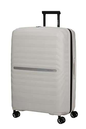 Samsonite Neo Flux - Spinner L, Maleta expandible, 75 cm, 109/121 L, Beige (Warm Neutral)