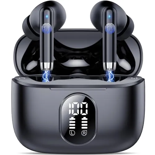 QXQ S26 Auriculares Inalambricos Bluetooth 5.4 con ENC Reducción de Ruido