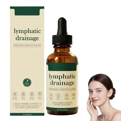 Drenaje Linfático,Drenaje Linfático Gotas,2026 Drenaje Linfatico,Soporte Sistema Linfático,Rápido Y Eficaz,Naturales a Base de Hierbas,para Hombres y Mujeres