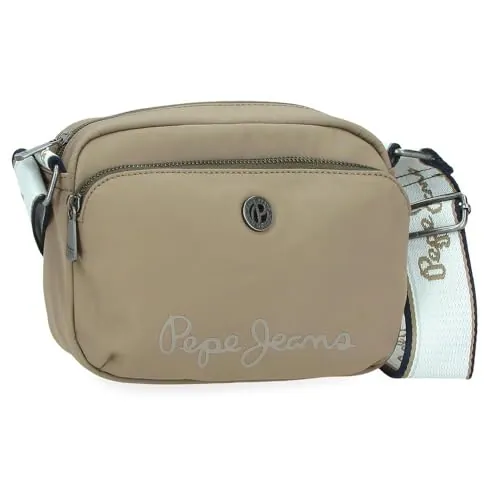 Pepe Jeans Corin Bandolera Verde 21x14x5 cms Poliéster y PU by Joumma Bags
