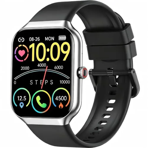 Reloj Inteligente Hombre Mujer, 1,91" HD, Llamadas Bluetooth, Sueño, IP68